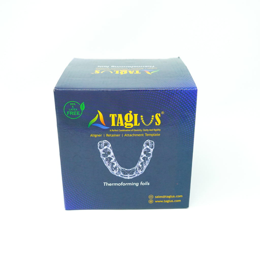 Taglus P .040 125x125mm Square Retainer Material - 100 Pack