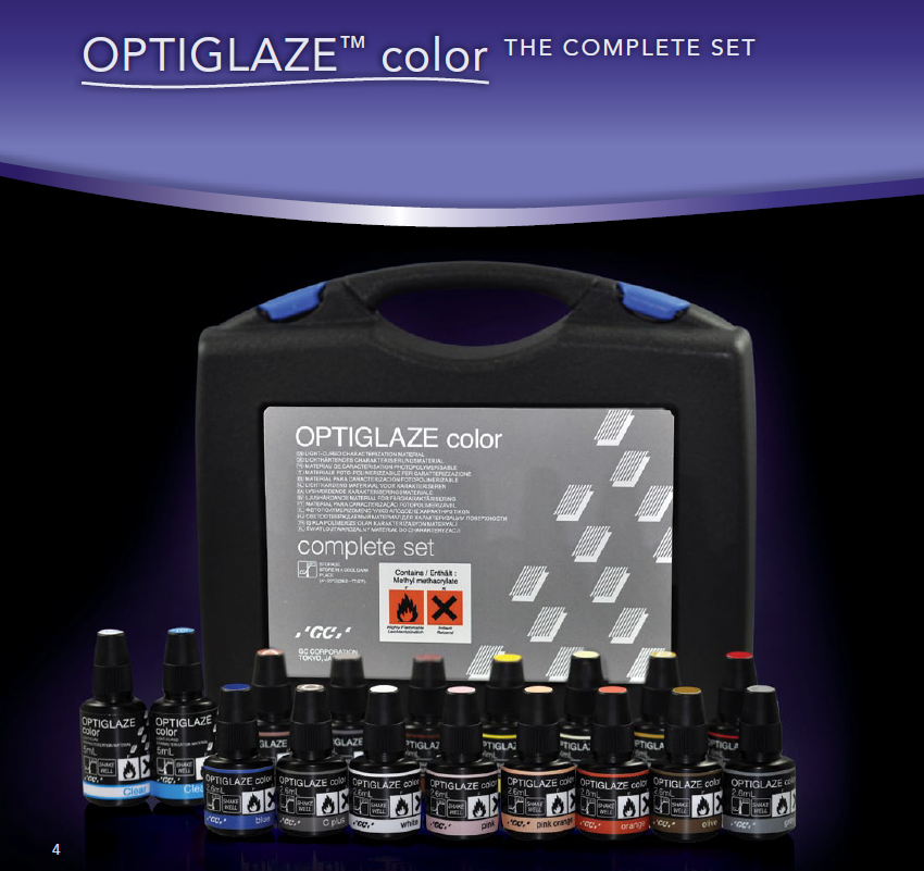 Buy GC OptiGlaze Color Kit | Vibrant Results | Voxel Dental